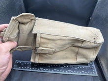 Load image into Gallery viewer, Original British Army 37 Pattern Bren Pouch - WW2 Pattern
