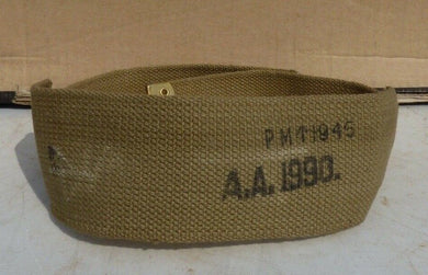 Original WW2 British Army 37 Pattern Yoke Utility Shoulder Strap -PM 1945 Dated - The Militaria Shop