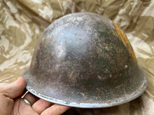 Load image into Gallery viewer, WW2 Mk3 High Rivet Turtle - British / Canadian Army Helmet - Nice Original
