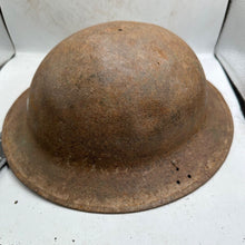 Load image into Gallery viewer, Original WW2 British Civil Defence Mk2 Helmet - 3 Hole
