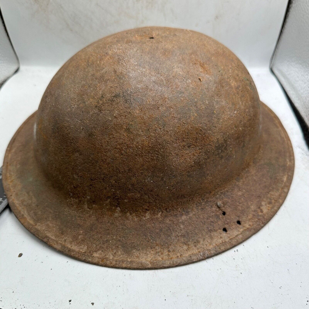 Original WW2 British Civil Defence Mk2 Helmet - 3 Hole