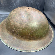 Load image into Gallery viewer, Original WW2 British Army Mk2 Combat Helmet Shell - South African Manufactured
