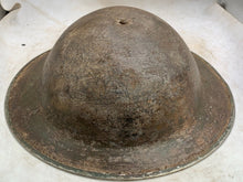 Load image into Gallery viewer, Original WW2 Combat Helmet - British / South African Army Mk2 Brodie Helmet
