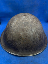 Load image into Gallery viewer, Original WW2 British Army / Canadian Army Mk3 Turtle Combat Helmet
