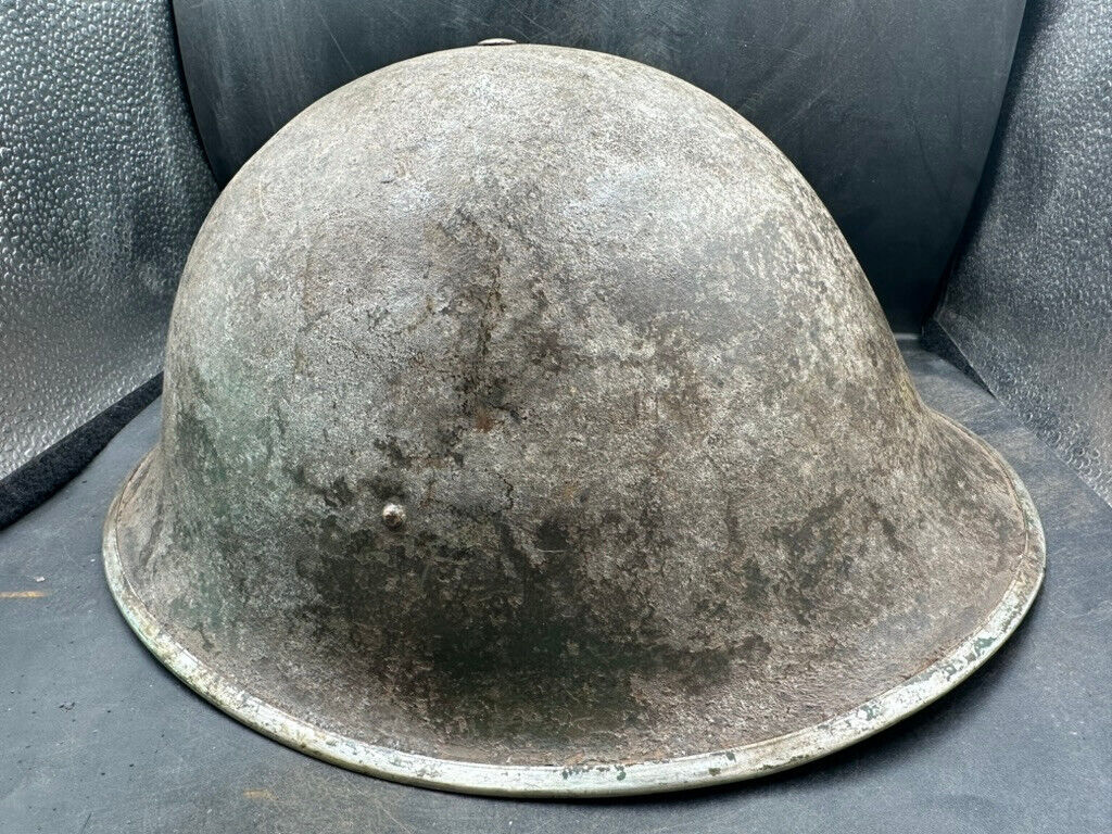 Original WW2 British Army Mk3 Combat Helmet With Liner