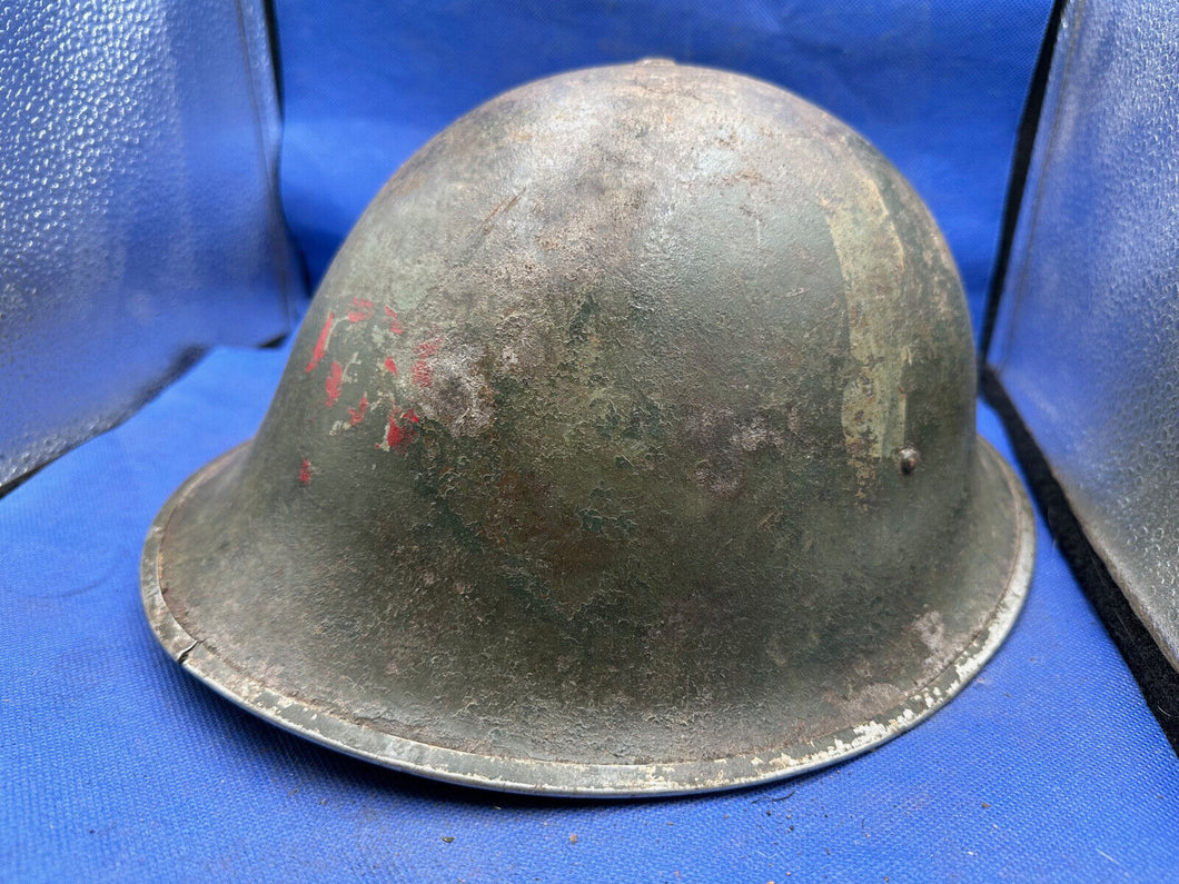 Original WW2 British Army Mk3 Combat Helmet & Liner Set