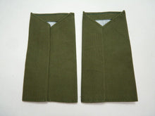 Load image into Gallery viewer, QDG Dragoons OD Green Rank Slides / Epaulette Pair Genuine British Army - NEW
