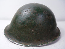 Load image into Gallery viewer, Original WW2 British Army Mk3 Turtle Army Fire Department Helmet &amp; Liner
