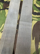 Load image into Gallery viewer, Original British Royal Air Force RAF Blue L Strap Pair - WW2 37 Pattern
