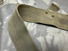 Charger l&#39;image dans la galerie, Original WW1 British Army 08 Pattern Webbing Belt 42&quot; Waist - The Militaria Shop
