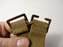 Charger l&#39;image dans la galerie, Original WW2 1944 Dated British Army 37 Pattern Water Bottle Carrier Harness
