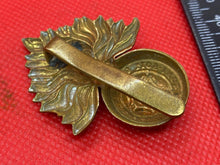 Load image into Gallery viewer, WW1 / WW2 Original Royal Fusiliers City of London British Army Cap Badge
