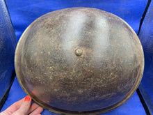 Load image into Gallery viewer, WW2 Canadian Army Mk3 Turtle Helmet - Original WW2 Helmet Shell - High Rivet
