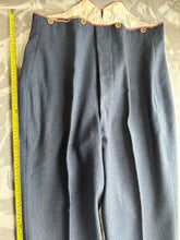 Load image into Gallery viewer, Original WW2 British Army Dress Uniform Trousers - 30&quot; Waist - 1938 Dated
