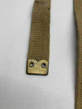 Load image into Gallery viewer, Original WW2 British Army 37 Pattern L Straps Pair - Wartime Dated
