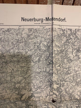 Load image into Gallery viewer, Original WW2 German Army Map - 1929 Dated Map - Neuerburg, Germany - The Militaria Shop
