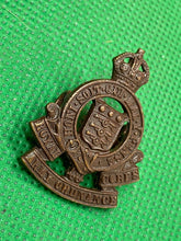 Lade das Bild in den Galerie-Viewer, Original WW1 / WW2 British Army Officer&#39;s Royal Ordnance Corps Collar Badge
