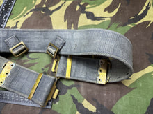 Load image into Gallery viewer, Original British Royal Air Force RAF Blue WW2 37 Pattern Belt - 38&quot; Waist Max
