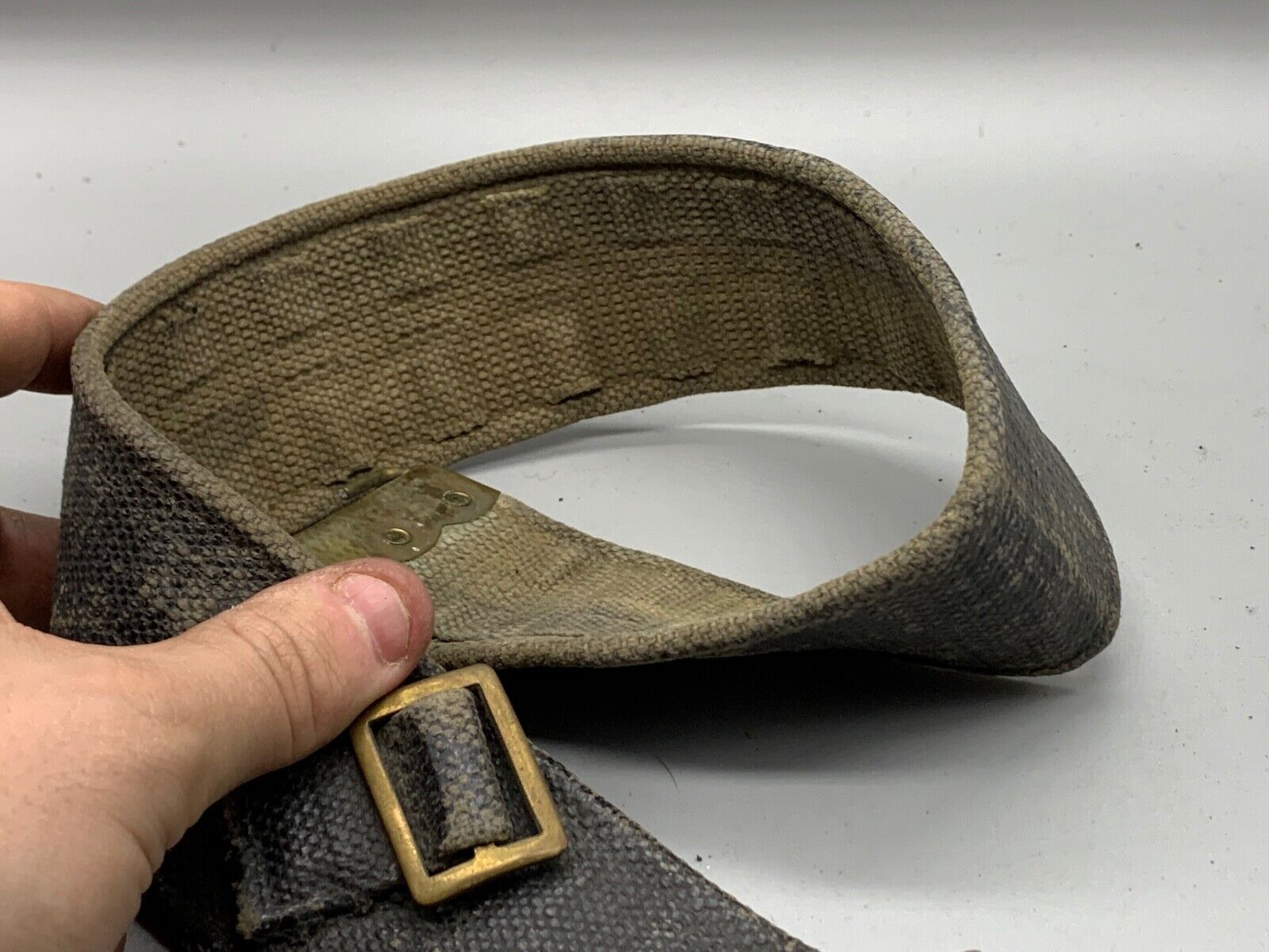 Original British Army / RAF Webbing Belt - WW2 37 Pattern - 40 Inch Waist Max - The Militaria Shop
