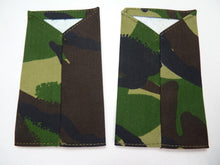 Charger l&#39;image dans la galerie, QARANC Jungle DPM Rank Slides / Epaulette Pair Genuine British Army - NEW
