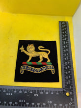 Load image into Gallery viewer, British Army Herefordshire Regiment Embroidered Blazer Badge
