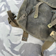 Load image into Gallery viewer, Original WW2 British Army / RAF 37 Pattern Small Pack &amp; L Strap Set
