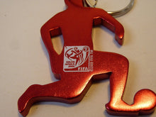 Load image into Gallery viewer, FIFA Football World Cup South Africa 2010 Coca Cola Keyring Bottle Opener
