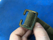 Load image into Gallery viewer, WW2 British Army 37 Pattern Webbing Water Bottle Carrier Harness - 1944 Dated - The Militaria Shop
