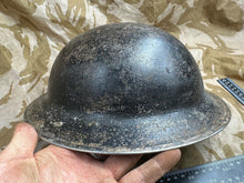 Load image into Gallery viewer, British Army Mk2 Brodie Helmet - WW2 Combat Helmet - Nice Original
