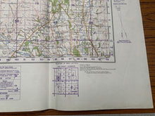 Load image into Gallery viewer, Original WW2 British Army RAF Home Guard Map 1933 - Nithsdale &amp; Moffat
