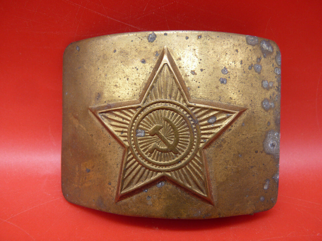 Genuine Russian Soviet Army Belt Buckle