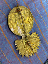 Load image into Gallery viewer, Original WW1 / WW2 British Army Royal Scots Fusiliers Cap Badge
