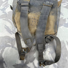 Load image into Gallery viewer, Original WW2 British Army / RAF 37 Pattern Small Pack &amp; L Strap Set
