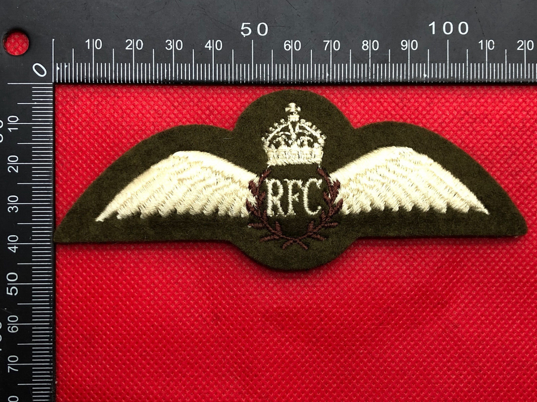 WW1 British Royal Flying Corps RFC Reproduction Padded Pilots Wings