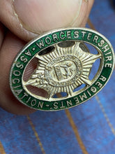 Load image into Gallery viewer, Original The Worcestershire Regiment Association Lapel Badge
