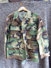 Load image into Gallery viewer, Genuine US Army Camouflaged BDU Battledress Uniform - 37 to 41 Inch Chest - The Militaria Shop
