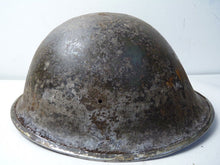 Load image into Gallery viewer, Mk3 Canadian / British Army Original WW2 Turtle Helmet High Rivet
