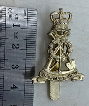 Load image into Gallery viewer, British Army Labour Corps staybrlght cap badge. Maker marked - The Militaria Shop
