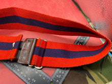 Load image into Gallery viewer, A British Army Adjutant Generals Corps Stable Belt - great condition. 32&quot; Waist.
