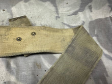 Load image into Gallery viewer, Original WW1 British Army 08 Pattern Webbing Belt 42&quot; Waist - The Militaria Shop
