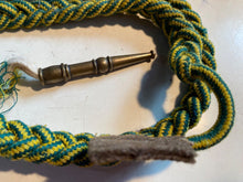 Load image into Gallery viewer, Original French Army Dress Uniform Croix du Combattants Lanyard
