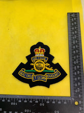 Load image into Gallery viewer, British Army Royal Artillery Embroidered Blazer Badge
