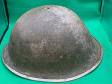 Load image into Gallery viewer, Original WW2 British Army / Canadian Army Mk3 Turtle Combat Helmet
