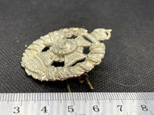 Load image into Gallery viewer, Original WW2 British Army Prince Consorts Own Brass Cap Badge
