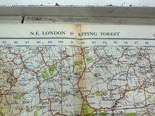 Lade das Bild in den Galerie-Viewer, Original WW2 British Army OS Map of England - War Office - N.E London &amp; Epping
