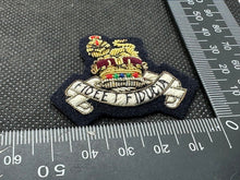 Load image into Gallery viewer, British Royal Army Pay Corps Bullion Cap / Beret / Blazer Badge - UK Made
