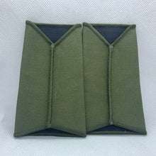 Charger l&#39;image dans la galerie, Rifles ACF OD Green Rank Slides / Epaulette Pair Genuine British Army - NEW
