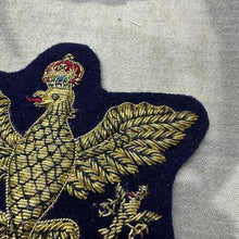 Load image into Gallery viewer, British Army Bullion Embroidered Blazer Badge - 26th Hussars
