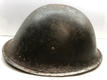 Load image into Gallery viewer, WW2 Canadian / British Army Mk3 Turtle Helmet Shell Original
