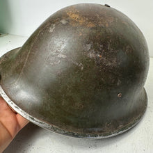Load image into Gallery viewer, Original WW2 Helmet British / Canadian Army WW2 Mk3 Turtle Helmet
